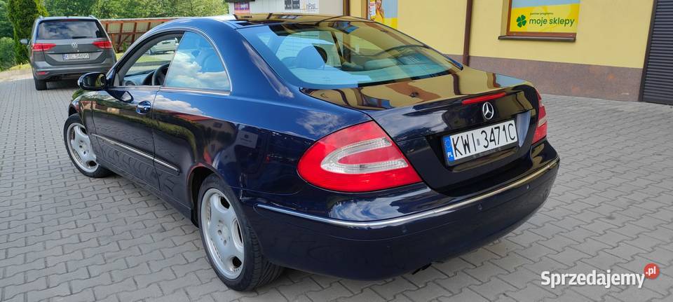MercedesBenz CLK 200 Kompressor W209 163 Automat nieuszkodzony Łapanów