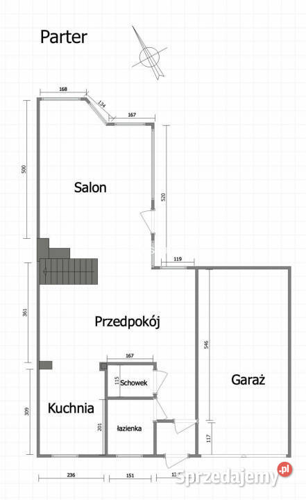 wynajmu domu szeregowego 1392m2 Kraków Dąbrowa sprzedam