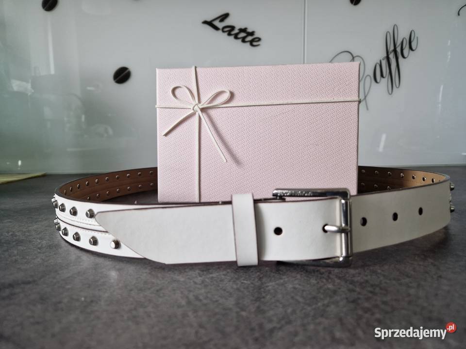 Skórzany pasek marki Michael Kors Paski