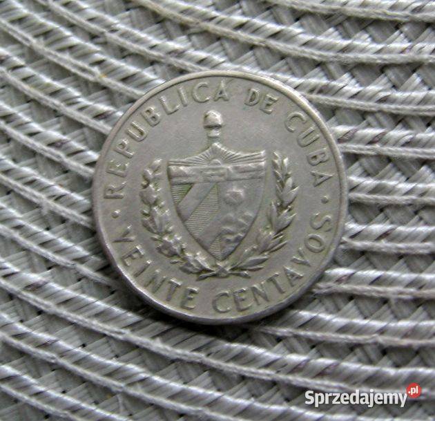 Kuba 20 Centavos 1962r