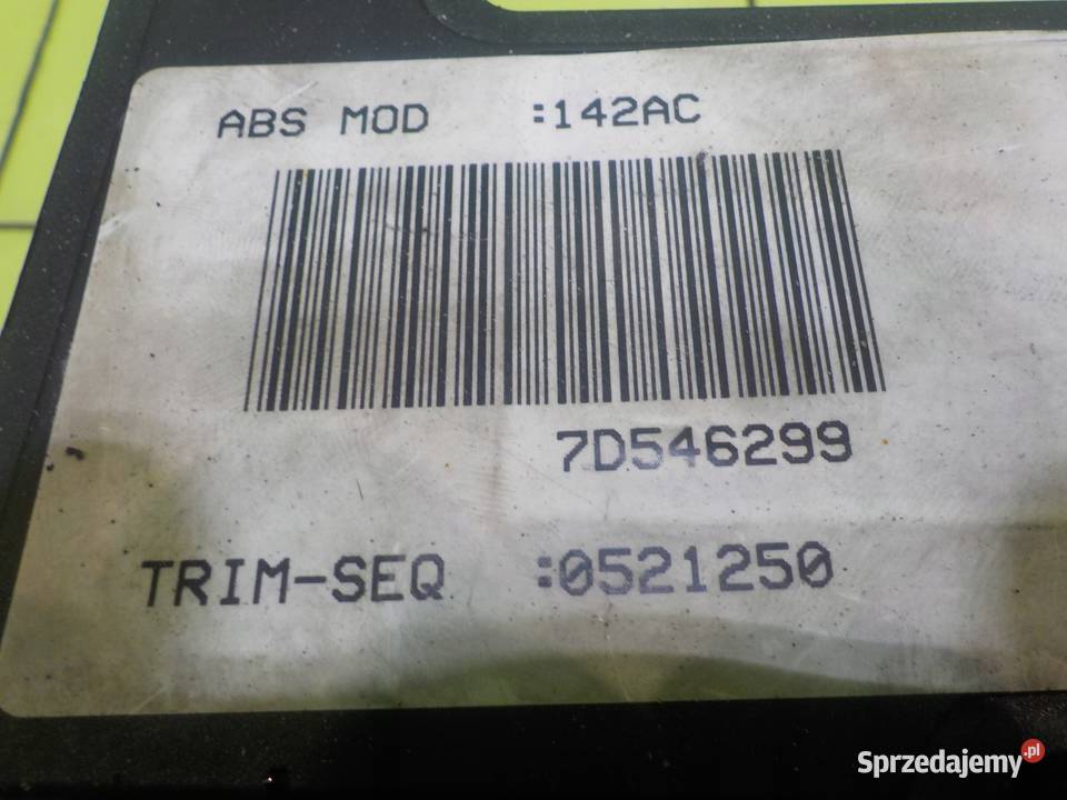 DODGE CALIBER 18 B 06r 5D pompa ABS P05105142AC