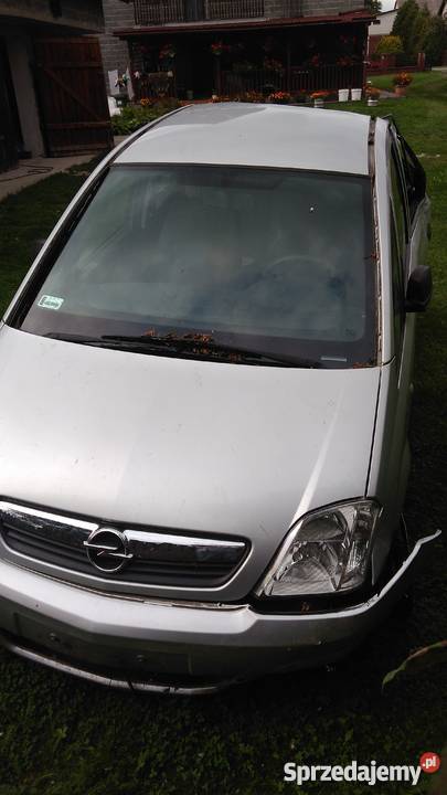 Opel Meriva 14 benzyna wypadku centralny zamek Wolbrom