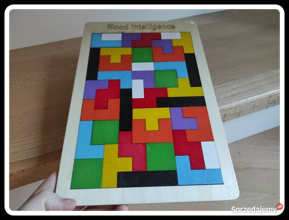 drewniana zabawka edukacyjna drewniana tangram Płock