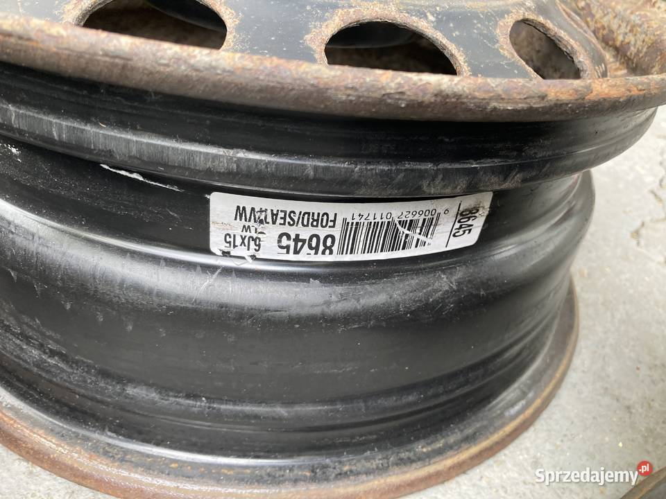 Felgi stalowe Ford Seat VW 6Jx15 5x112 Kłaj
