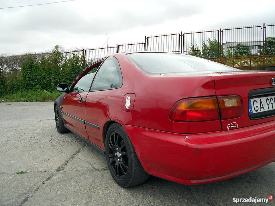 honda civic coupe 16 vtec elektryczne szyby Gdynia