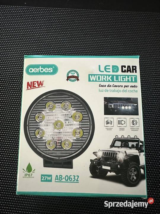 Lampa Led Cofania Oświetlenie Golina