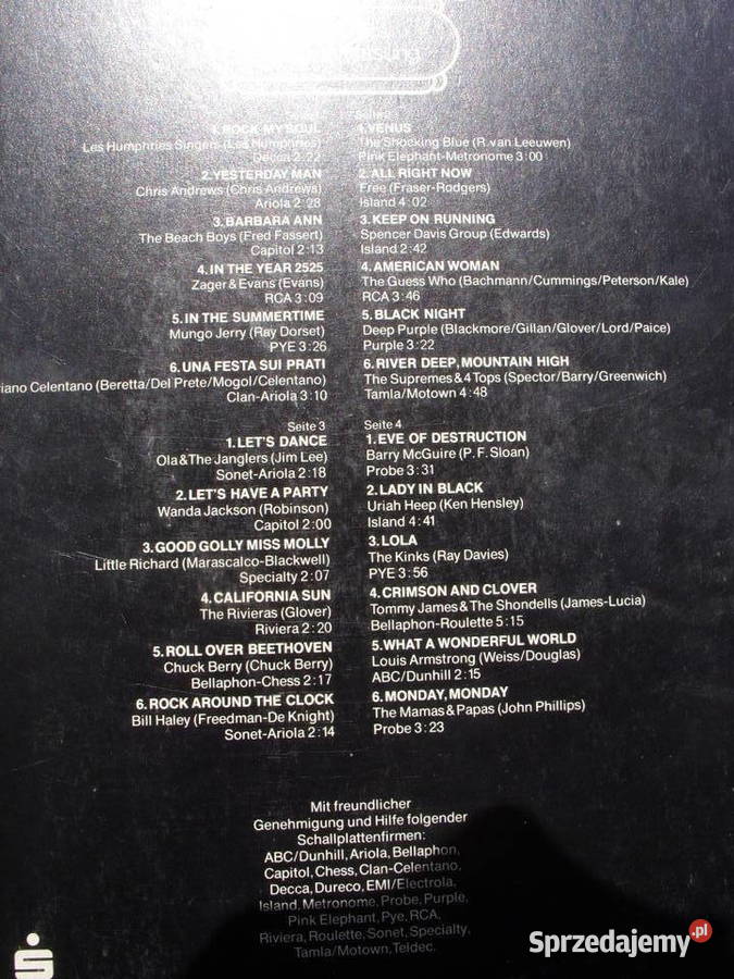 Winyl LP SPARKASSEN HITS24 TOPS HITS 2 LP 1974 R Wołów