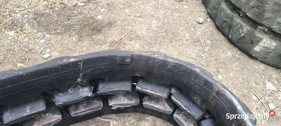 Gąsienica gumowa 230x96x36 pasuje do Cat 3017 małopolskie Mszana Dolna sprzedam