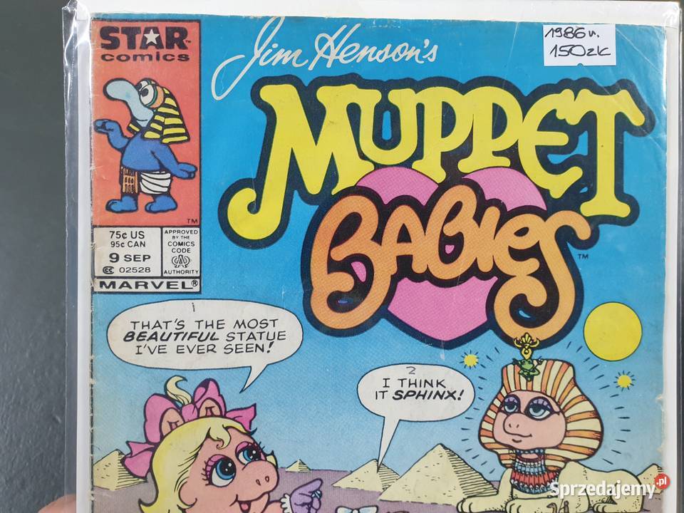 Jim Hensons Muppet Babies komiks Marvel USA 1986 Gdynia