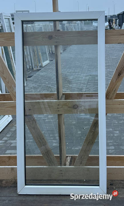 OKNA KacprzaK Witryna 70X126 FIX Używany PCV Lublin