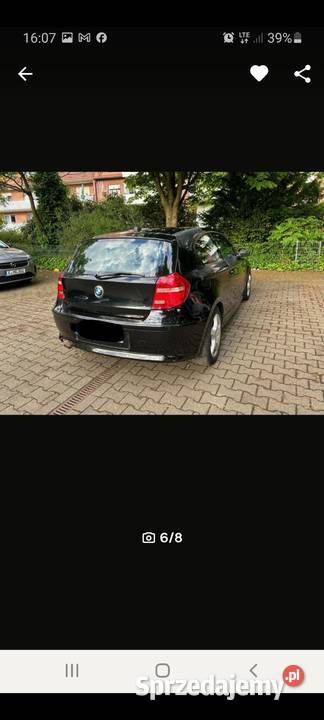 BMW 1 118 d silnik skrzynia sprzeglo ok grzane sprowadzony