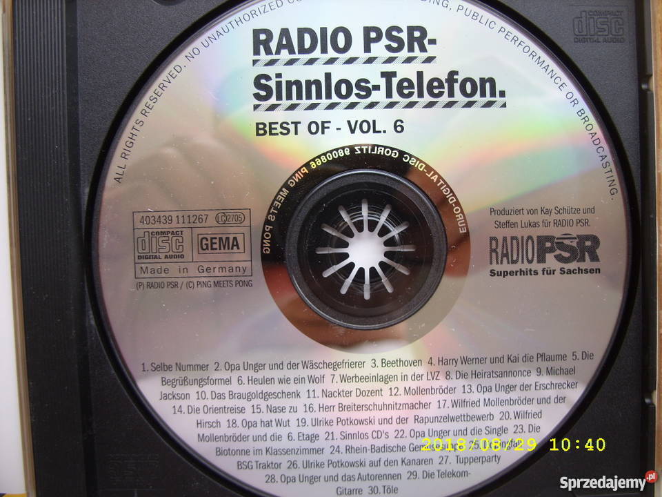 SKLADANKA RADIO PSRBEST OF VOL 6 Wołów