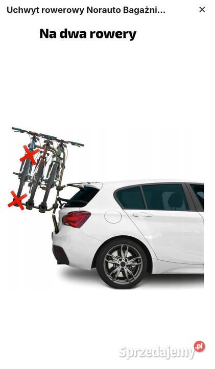 Bagażnik Rowerowy na Klapę Nordrive Radius 2 na Pozostałe Syców