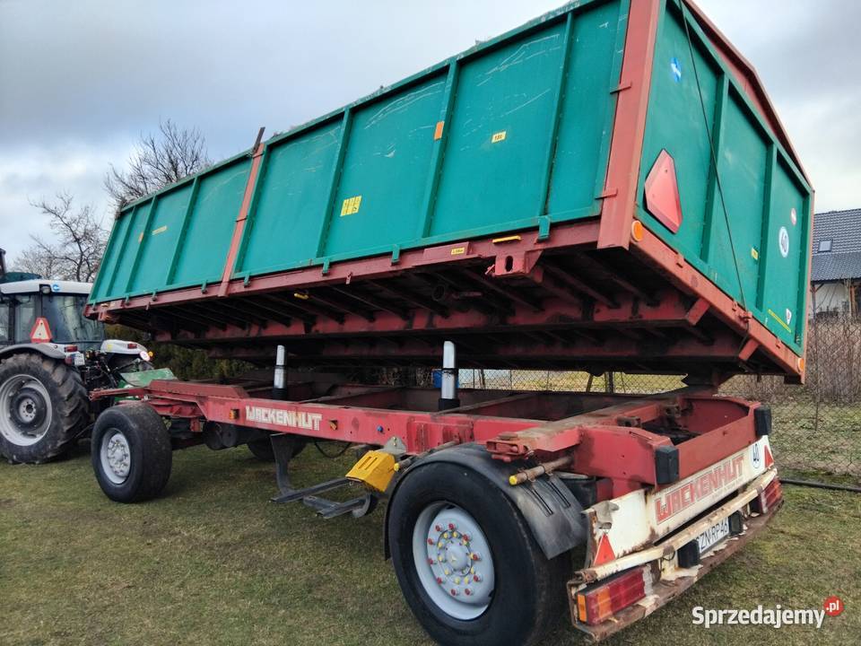 Przyczepa wywrotka 15 tonowa transport nieuszkodzony Bełchatów