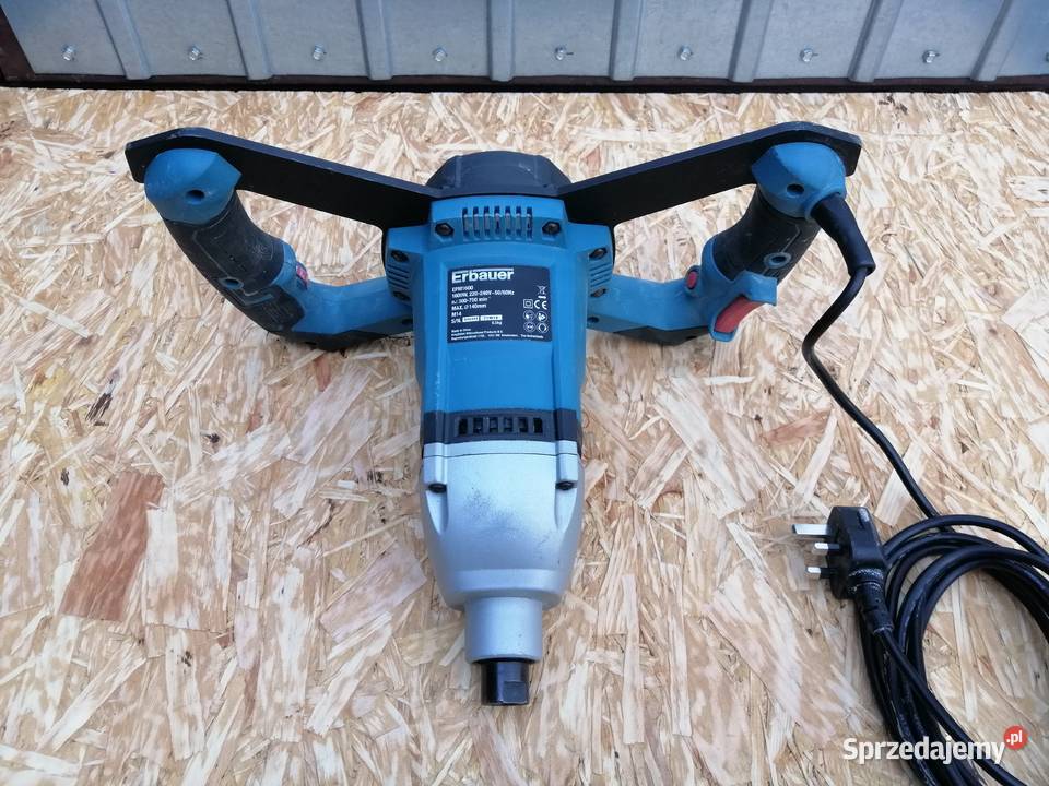 MIESZADŁO DO ZAPRAW ERBAUER EPM1600 1600W 140 mm Elektryczne Wyrzeka