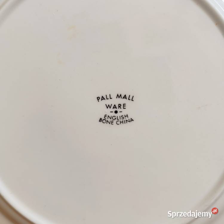 Angielska porcelana Fiat 1901 talerz dekoracyjny Warszawa