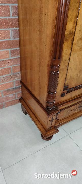 Piękna szafa Ludwik Filip antyk lubuskie Łagów sprzedam