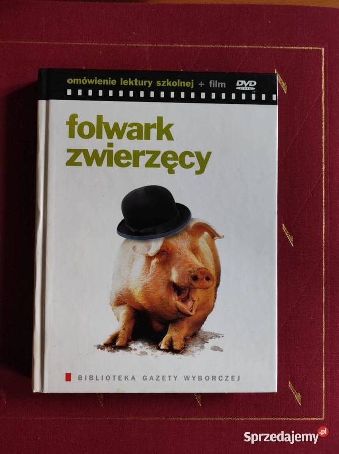 1999 książka film DVD Folwark zwierzęcy Georg Kielce