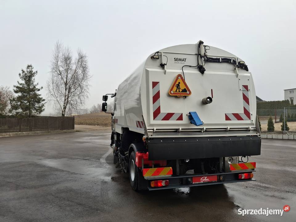 Renault D12 Midlum Zamiatarka SEMAT Zoeller FAUN diesel Sierakowice sprzedam