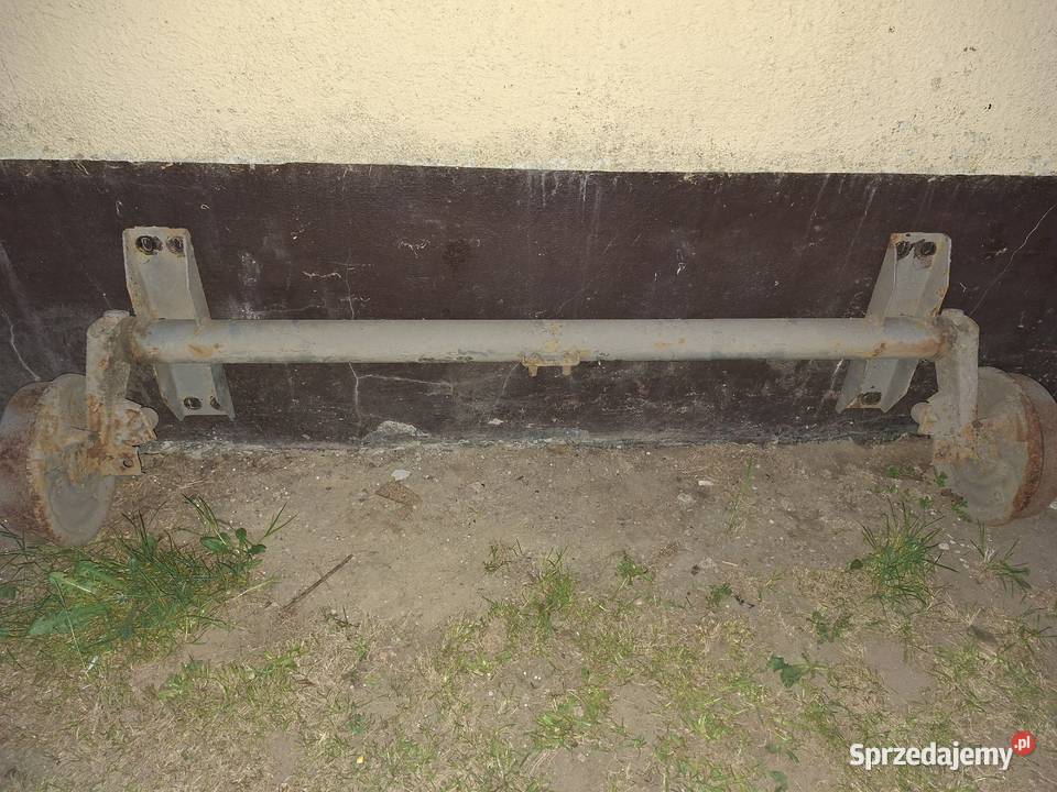Oś do przyczepki pomorskie Szymbark