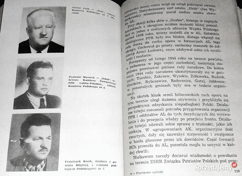 Czerwone opłotki Stanisław Lisik Książki i Podręczniki Chełm sprzedam