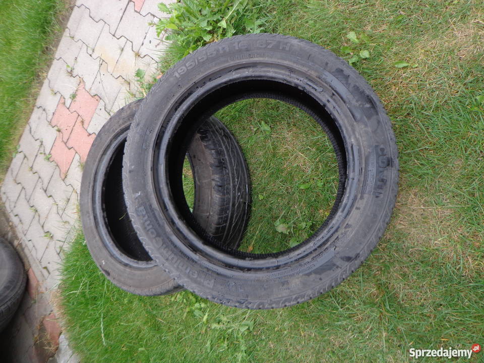 Opony letnie 19555R16 87H Continental Opony łódzkie Łódź sprzedam