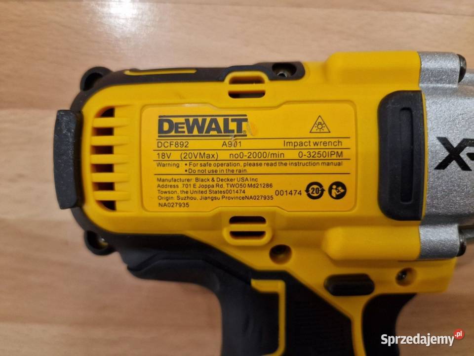 Klucz udarowy Dewalt DCF892 18 V Inowrocław