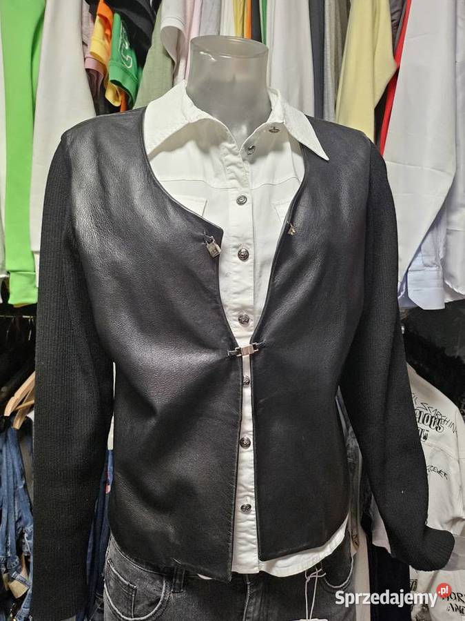 Kurtka skora naturalna versacze