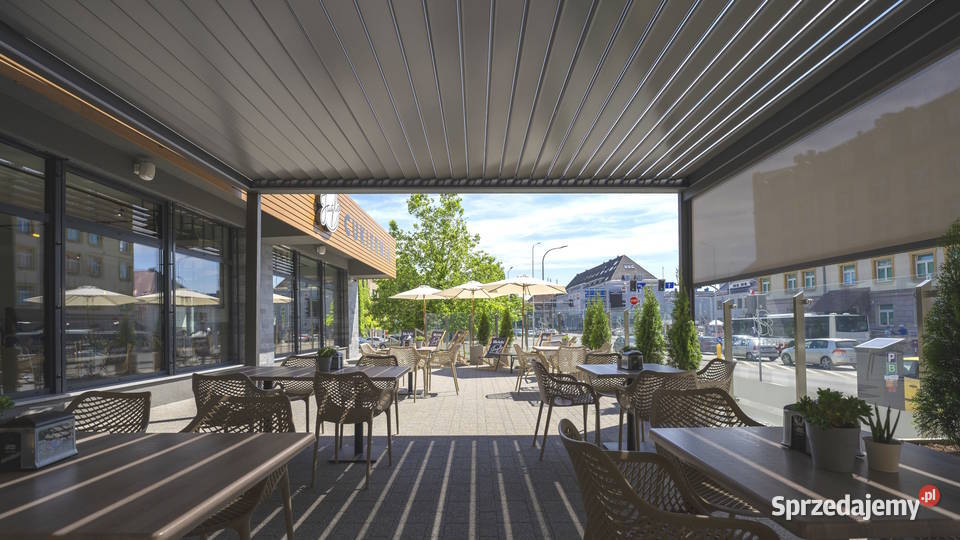 Pergola z dachem lamelowym Szczecin