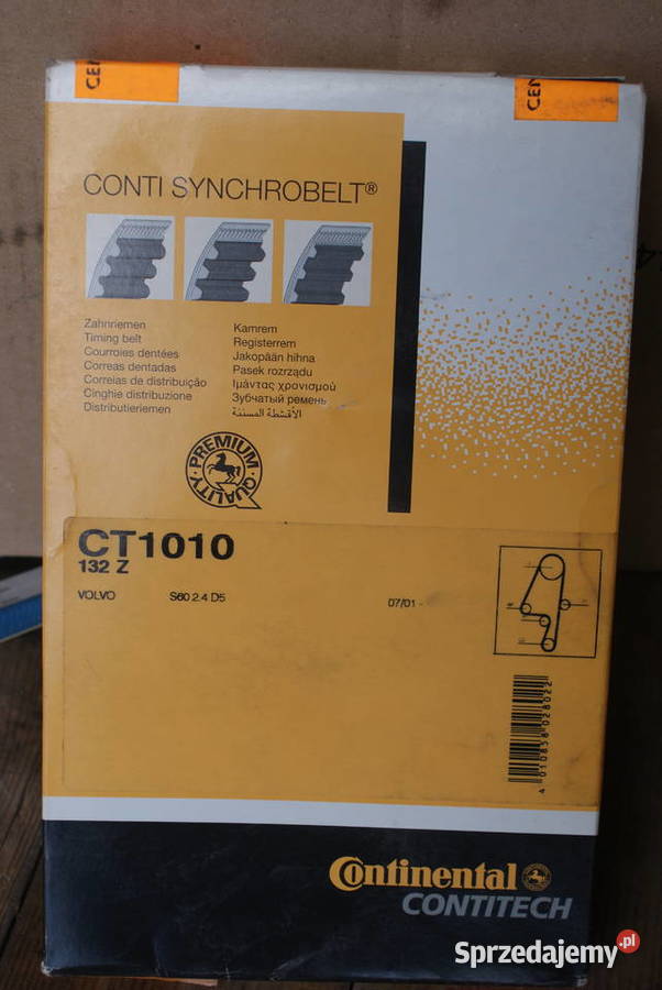 CONTI PASEK ROZRZ132Z VOLVO S60S80 01 CT1010 mazowieckie Białobrzegi