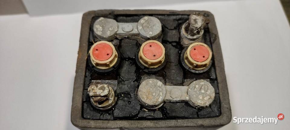 Stary oryginalny akumulator PRL Bielsko Biała 8 Łaziska Górne