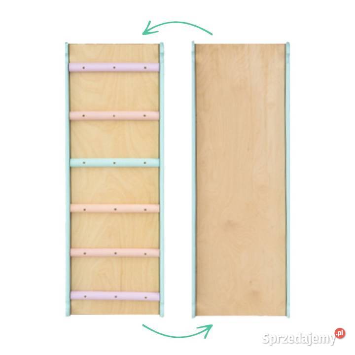 zjeżdżalnia dwustronna Woodiko drewnopastel Kraków