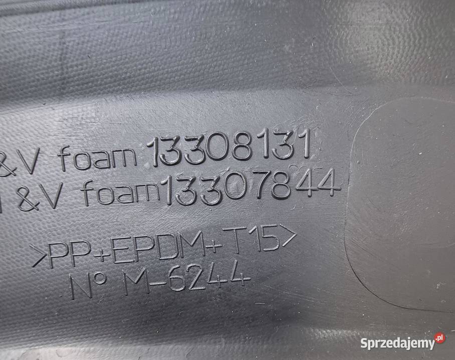 TAPICERKA BOCZEK BAGAŻNIKA LEWY TYŁ OPEL CORSA D