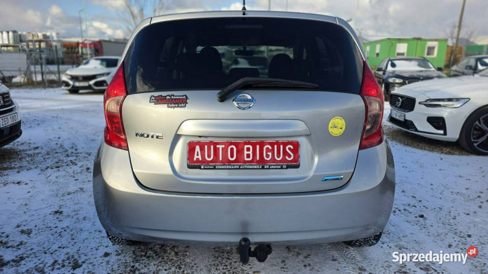 Nissan Note mały przebieg kamera 360 navigacja Lębork