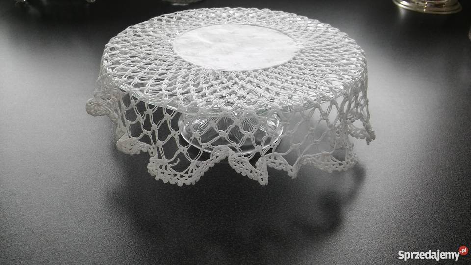 haft koronka serwetka serweta cudna rękodzieło pomorskie