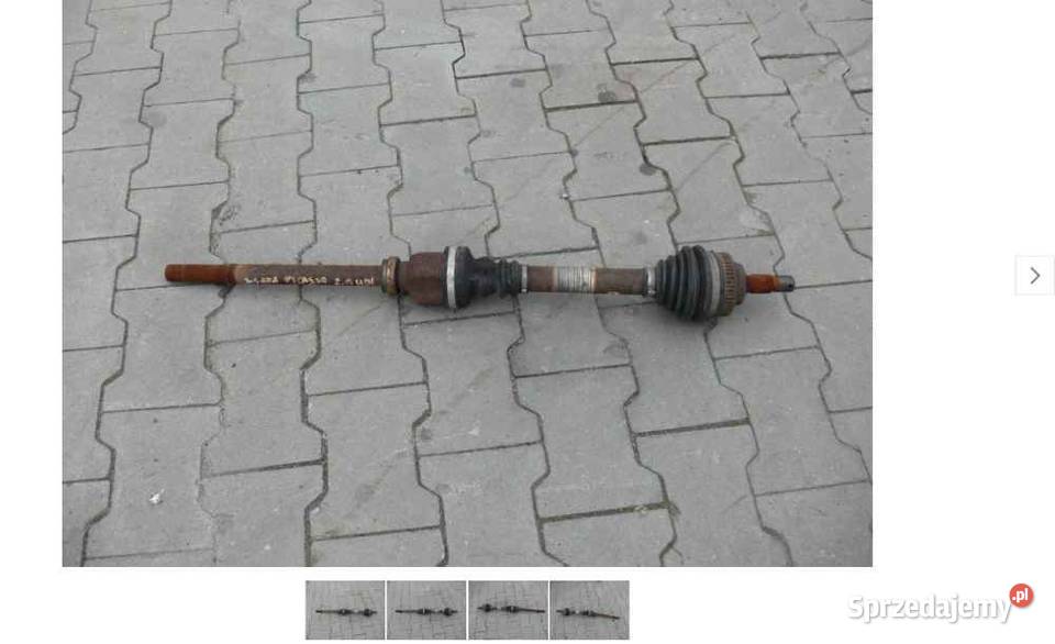 PÓŁOŚ PRAWA DŁUGA CITROEN XSARA PICASSO 20 HDI Wielkie Drogi