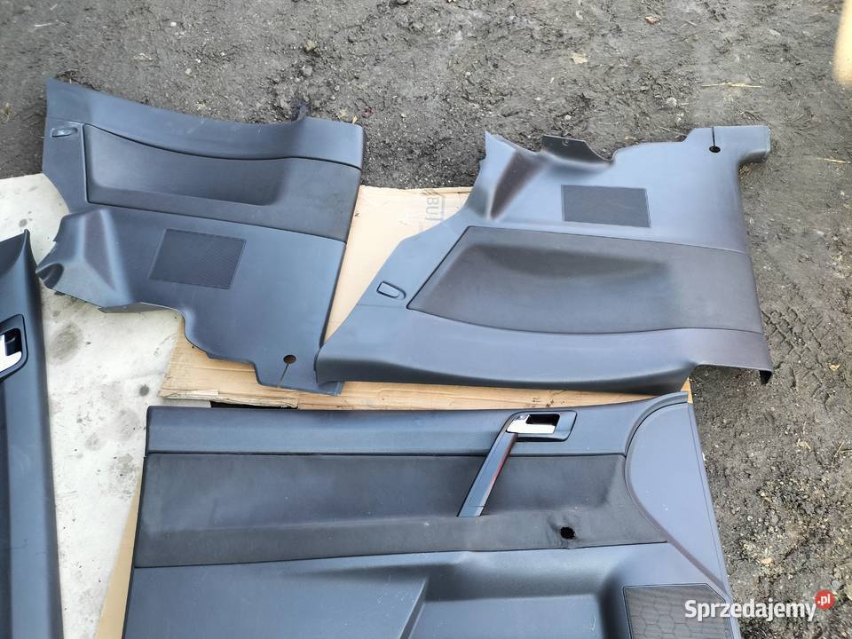 VW POLO MK4 9N 3D BOCZKI BOCZEK DRZWI TAPICERKA Kamień-Kolonia