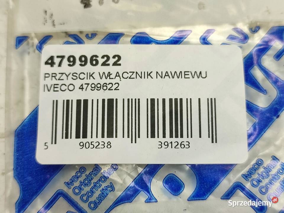 PRZYCISK NAWIEWU IVECO TRUCKS DAILY NOWY