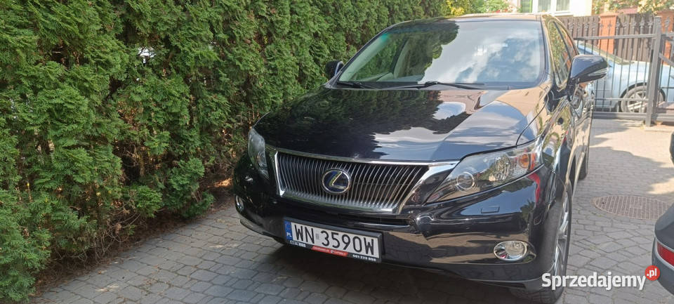 Lexus RX 450h Ambassador Executive mały przebieg relingi dachowe Warszawa