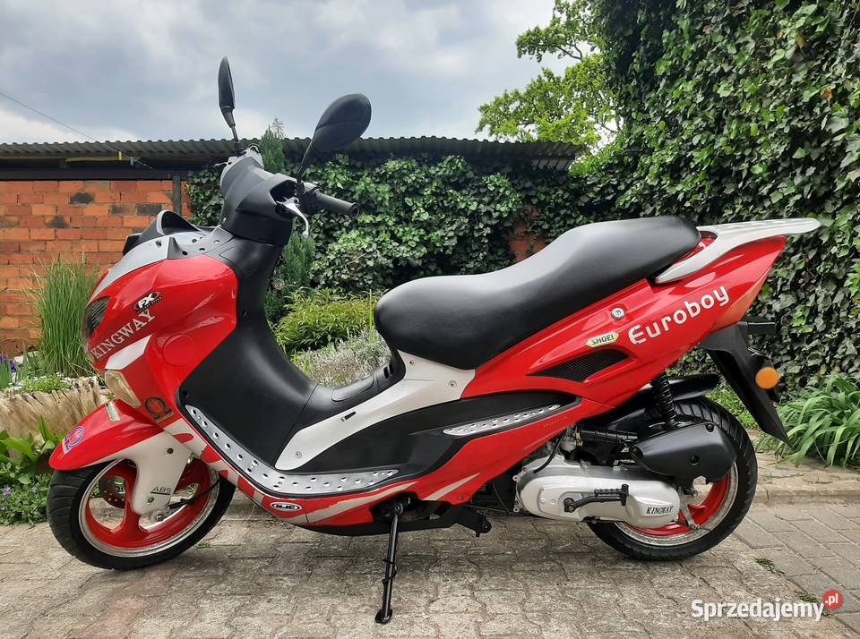 Duży ładny skuter Kingway Euroboy 50ccm 2t 2008r wielkopolskie