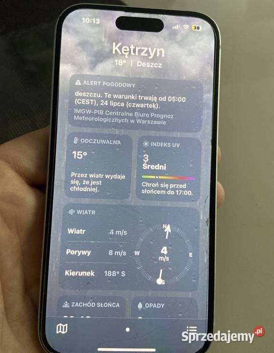 iPhone 15 Apple telefon komórkowy elektronika Kętrzyn