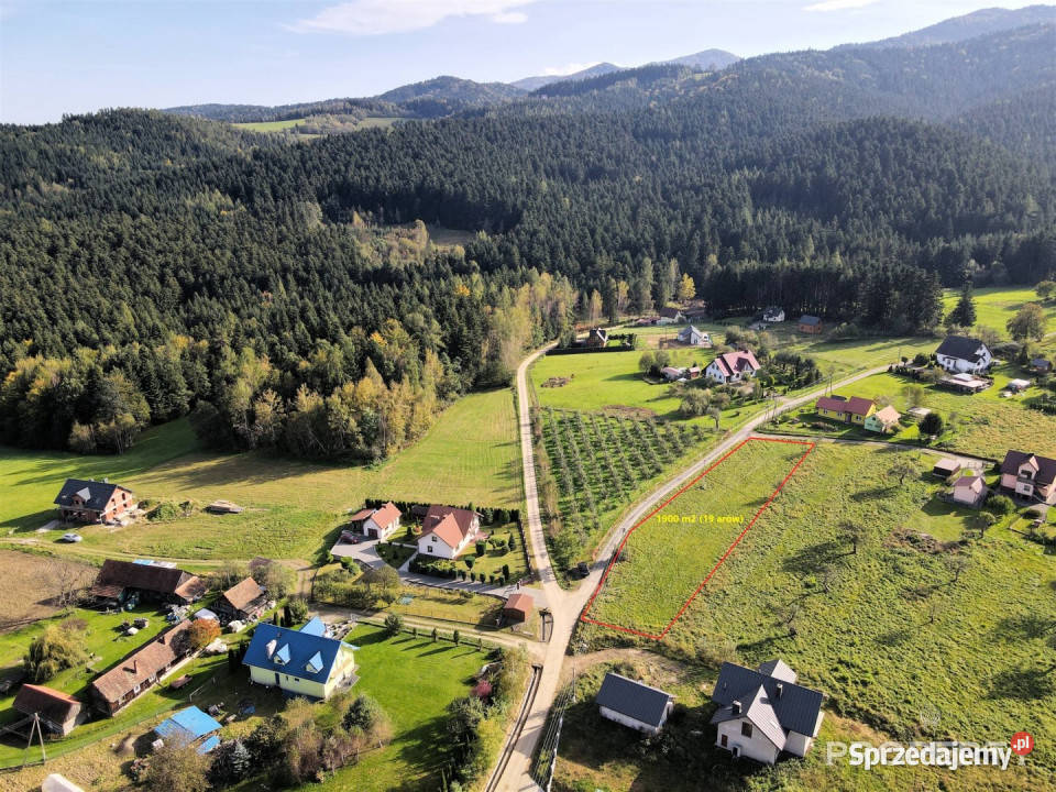 Ogłoszenie grunt 1900m2 Łazy Brzyńskie budowlana sprzedam