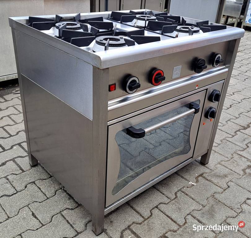 KUCHNIA GAZ 4 PAL Z PIEKARNIKIEM ELEKTR EGAZ Gastronomia wielkopolskie Nowe Skalmierzyce