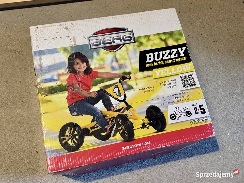 Gokart Berg Buzzy 25 lat na pedały Tarnowo 2 lata+ wielkopolskie Tarnowo Podgórne