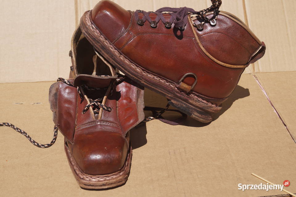 Stare skórzane buty narciarskie 38 Pruchnik