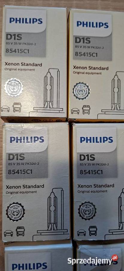 Żarniki xenonem D1S D2S PHILIPS Żarówki samochodowe Szubin sprzedam