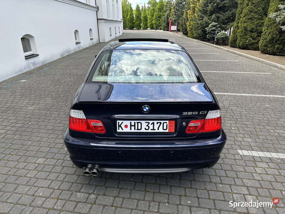 BMW E46 328Ci MPakiet MTechnik ASO do końca Poznań