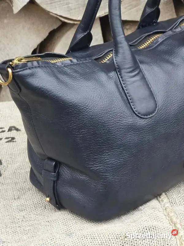 Marc Jacobs Duża skórzana torebka kuferek gruba mazowieckie