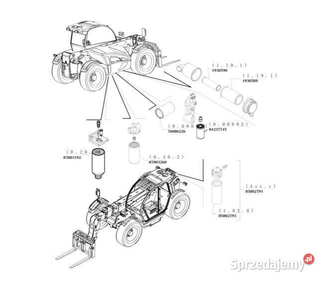 Holland LM5060 LM5040 LM5080 LM5020 katalog Kielce