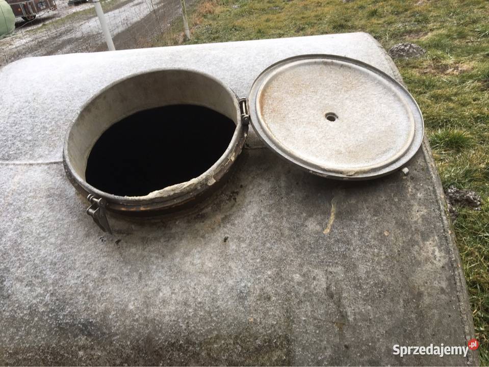 Zbiornik aluminiowy 2000l Kobylno sprzedam